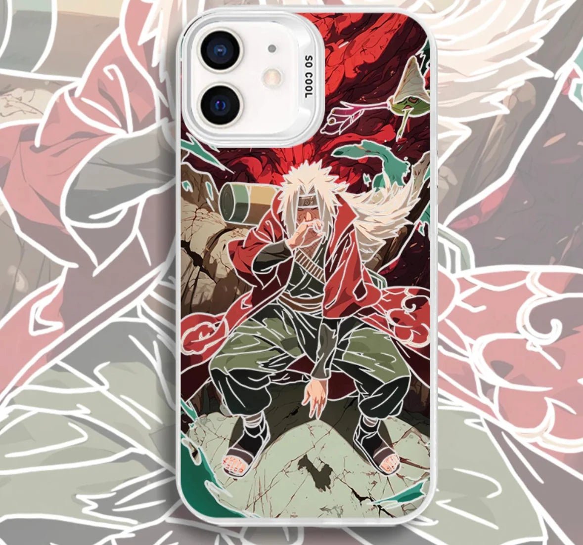 JIRAIYA NARUTO - ANIME PHONE CASE - AiroTeck