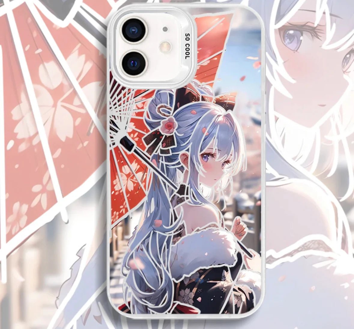 KAMISATO AYAKA GENSHIN IMPACT - ANIME PHONE CASE - AiroTeck