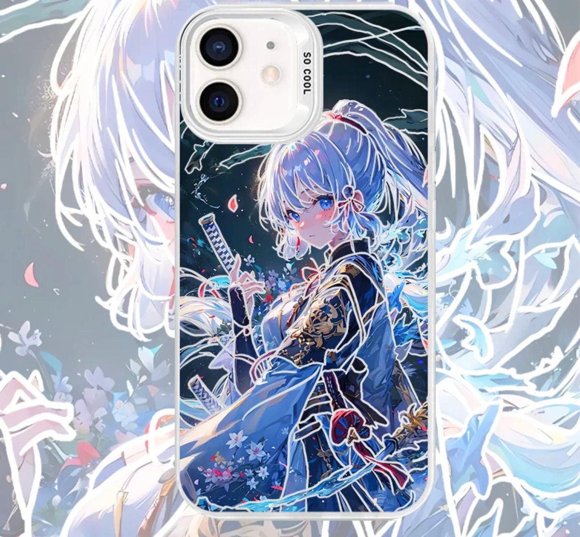 KAMISATO AYAKA GENSHIN IMPACT - ANIME PHONE CASE - AiroTeck