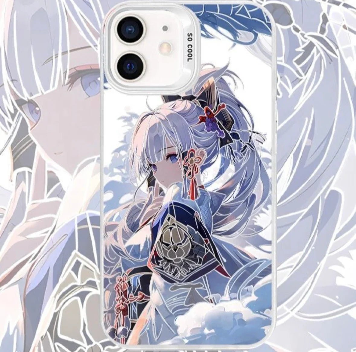 KAMISATO AYAKA GENSHIN IMPACT - ANIME PHONE CASE - AiroTeck