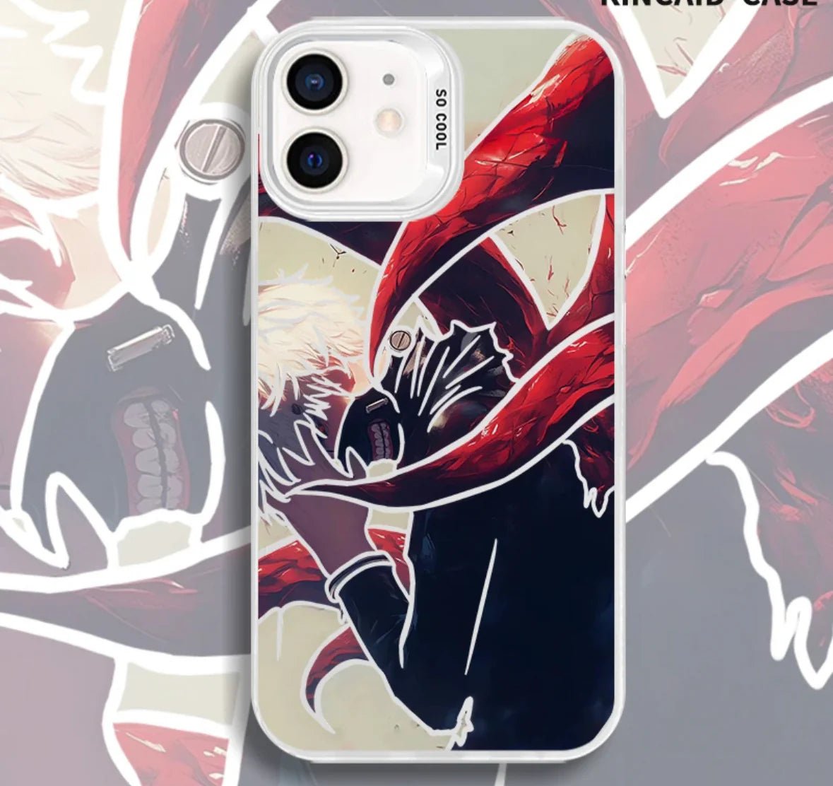 KANEKI TOKYO GHOUL - ANIME PHONE CASE - AiroTeck