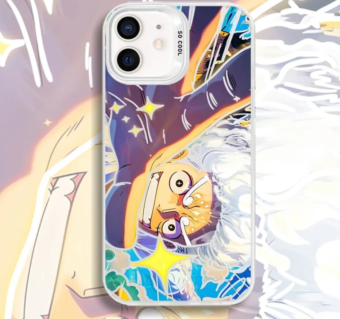 LUFFY GEAR 5 ONE PIECE - ANIME PHONE CAS - AiroTeck