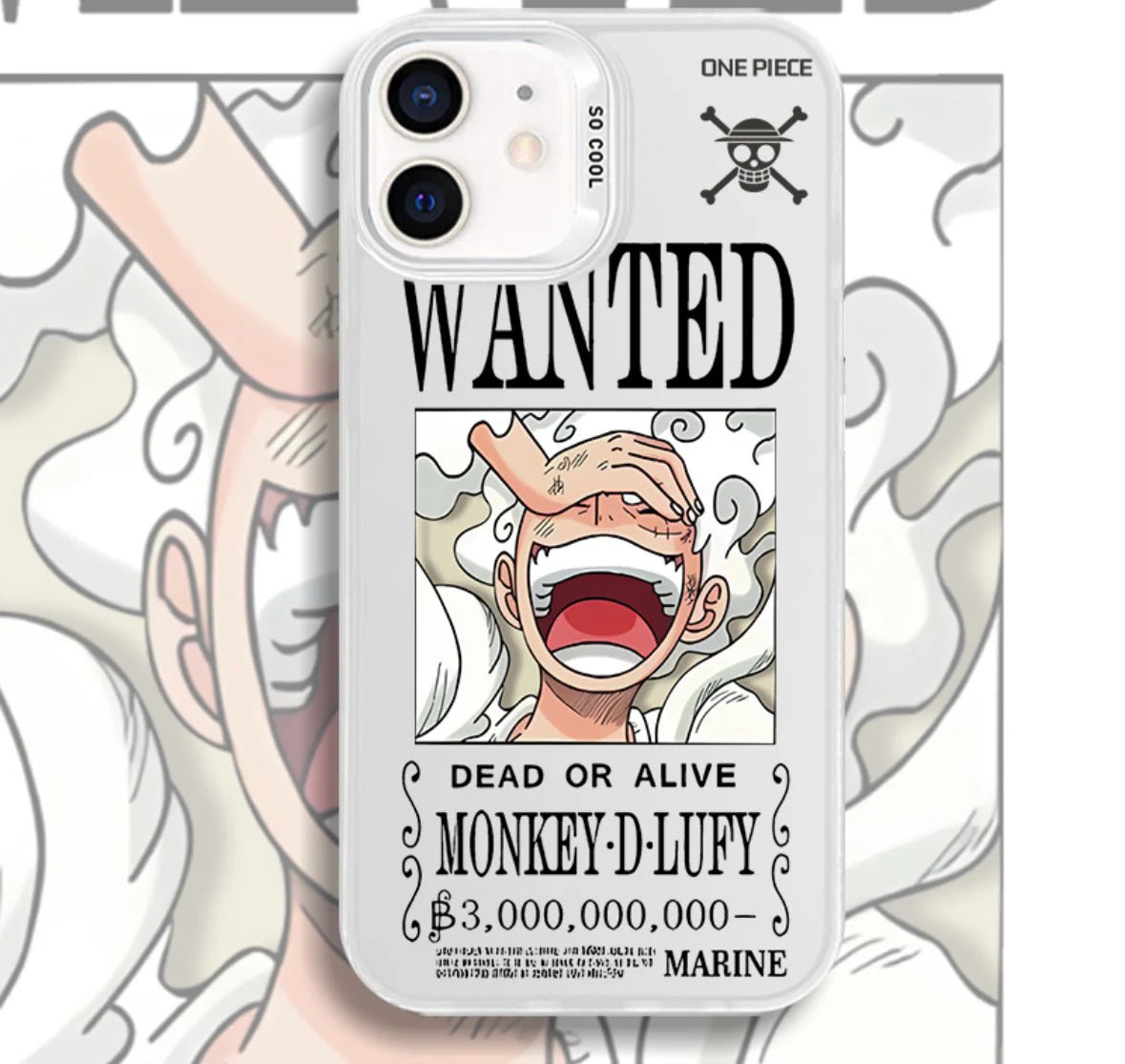 LUFFY GEAR 5 ONE PIECE - ANIME PHONE CASE - AiroTeck