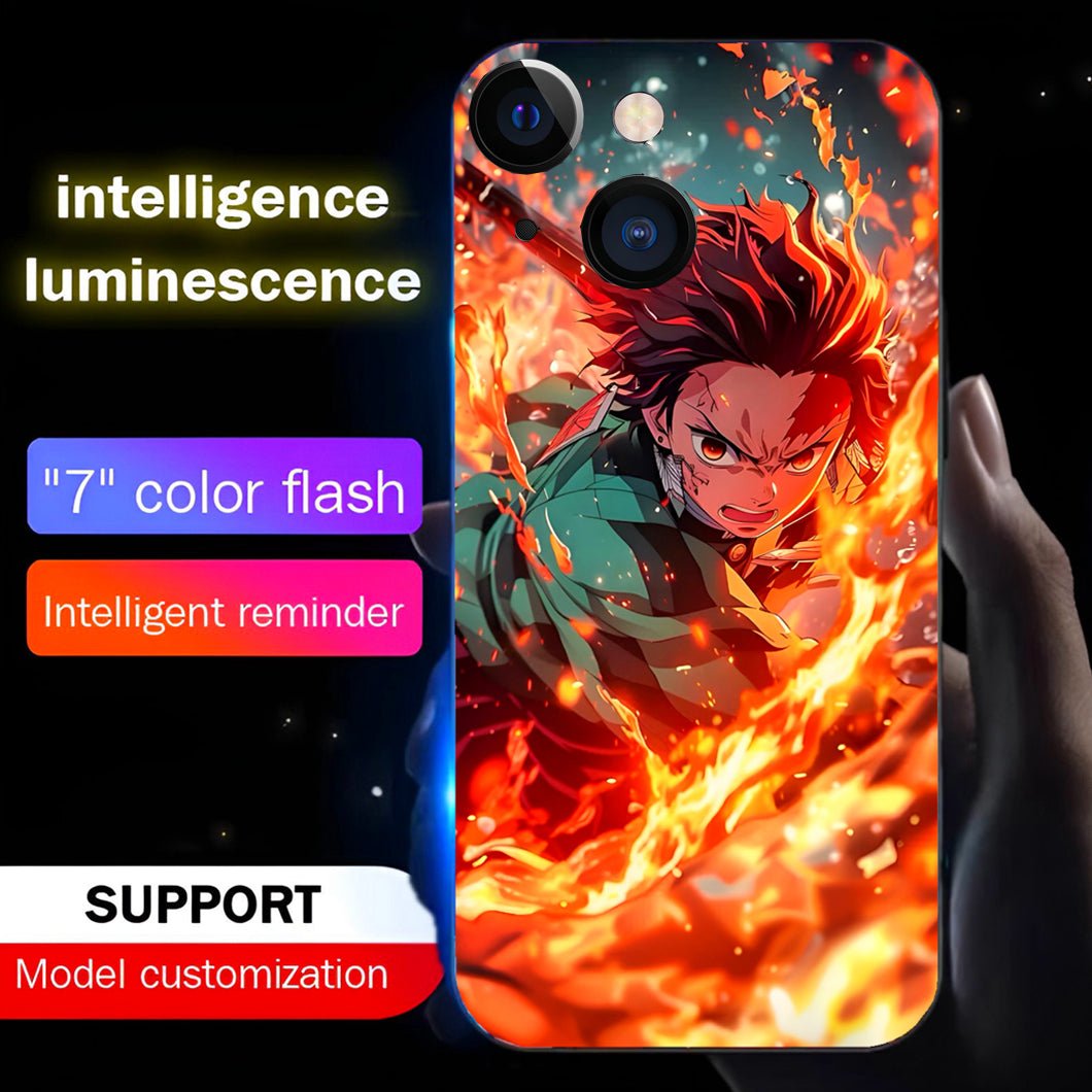 Luxury Light Led Case - Demon Slayer - Tanjiro Edition - AiroTeck