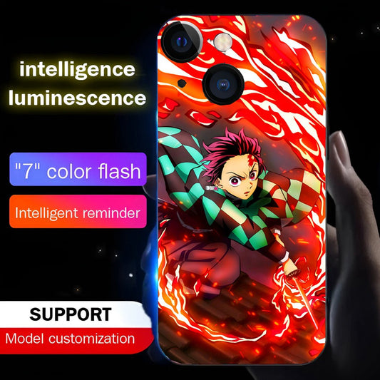 Luxury Light Led Case - Demon Slayer - Tanjiro Edition - AiroTeck